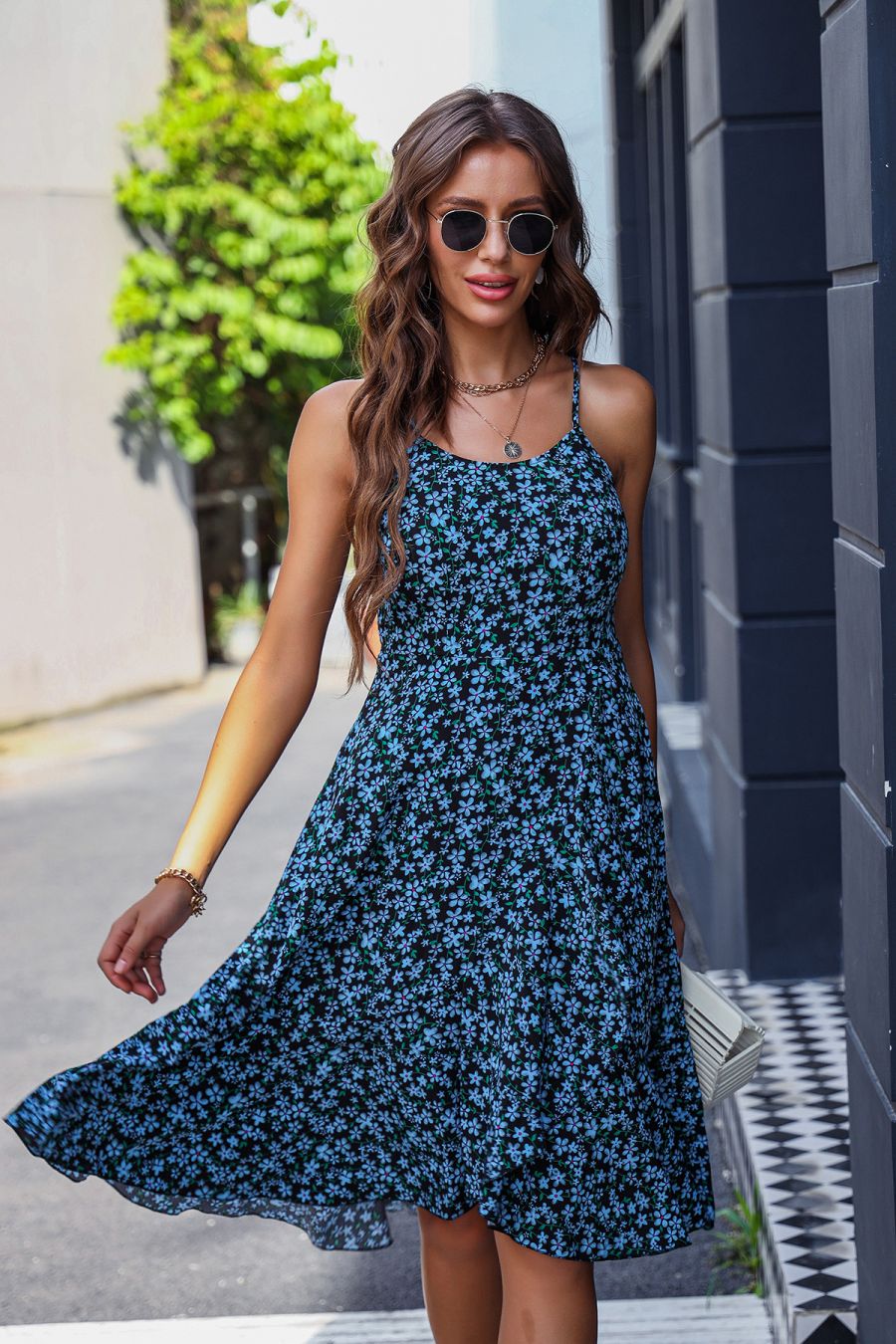 Casual Sleeveless Dress-SavanaZon