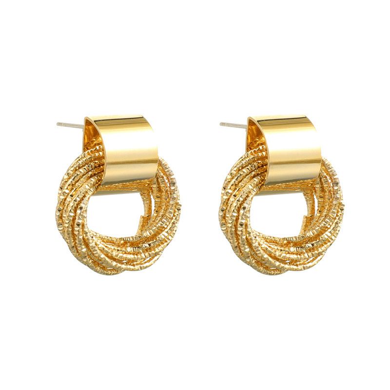 Geometric Earrings, Elegant Circular Earrings 119152 mutual