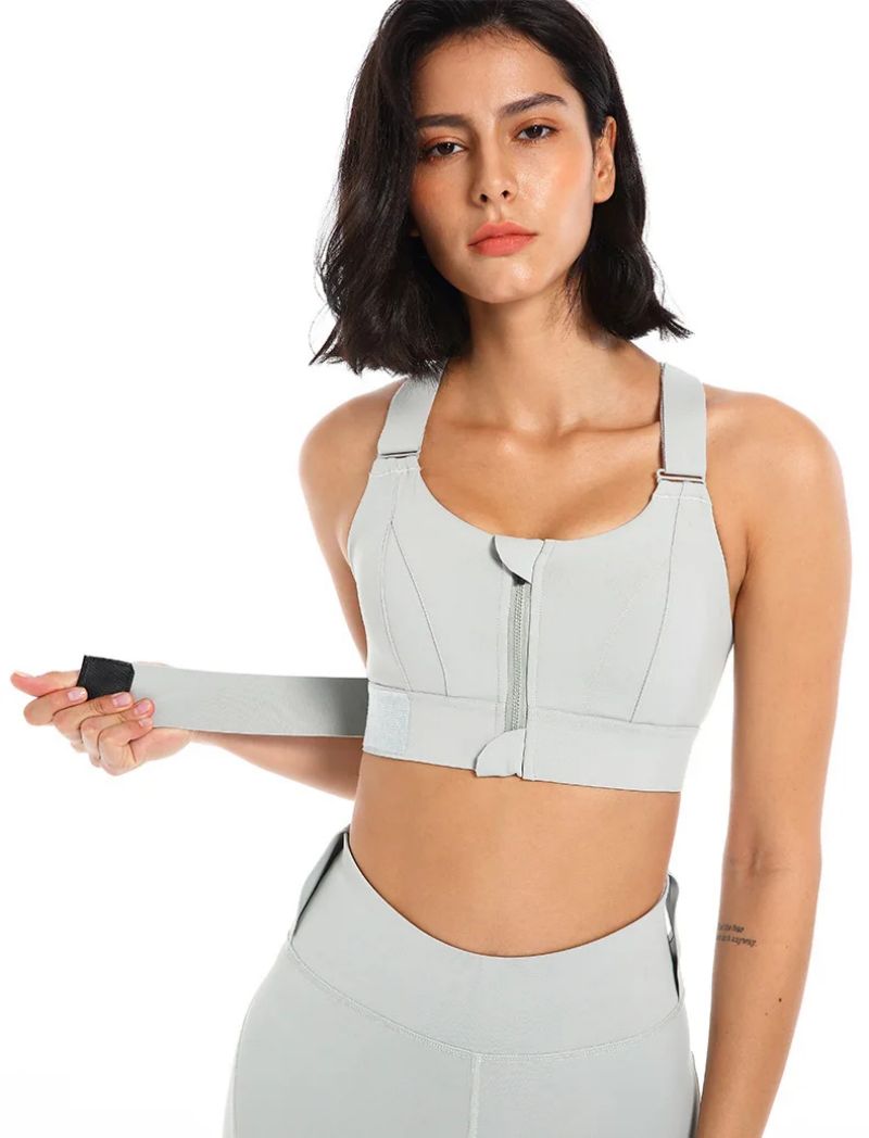 Zipper Sports Bra 119152 Zipper Sports Bra