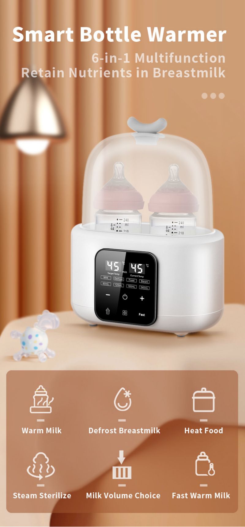 Smart Baby Bottle Warmer