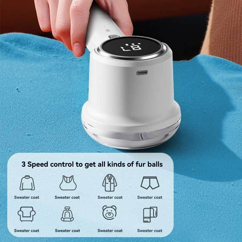 Portable fabric shaver for travel