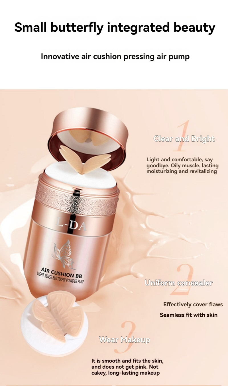 Air Cushion BB Cream compact case with applicator